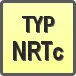 Piktogram - Typ: NRTc